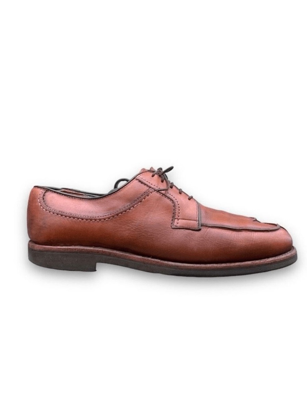 Allen Edmonds Handcrafted Brown Leather Shoes Business Casual Made in USA size 9